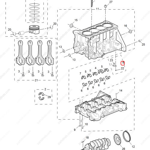 MG Oil nozzle OEM 10365558 FOR  MG ZS MG6 MG HS RX5