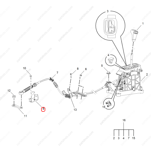 MG Bracket OEM 10163870 FOR  MG350 MG5