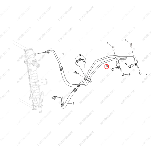 MG O-Ring OEM 10147197 FOR  MG HS RX5 MG GS