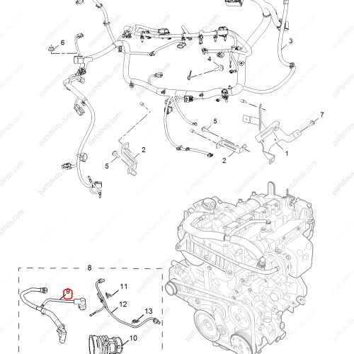 MG Ventilation duct OEM 10397656 FOR  MG6 RX5