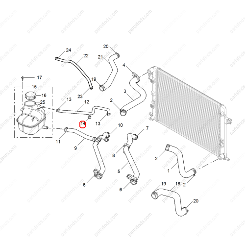 MG Clamp OEM 10375619 FOR  MG6