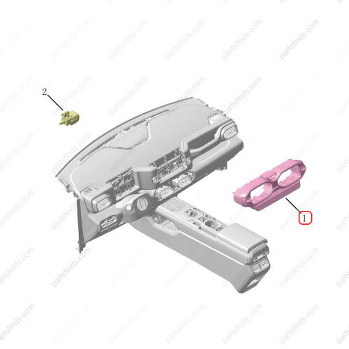 GEELY Air conditioning control panel OEM 8025027800 / 6600064254 FOR  Binrui