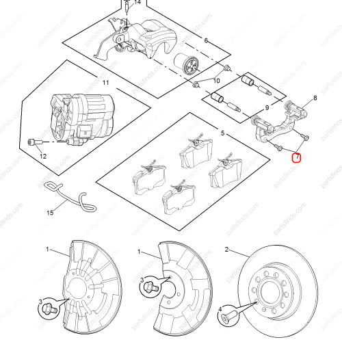 MG Screw OEM 90006131 FOR  MG6