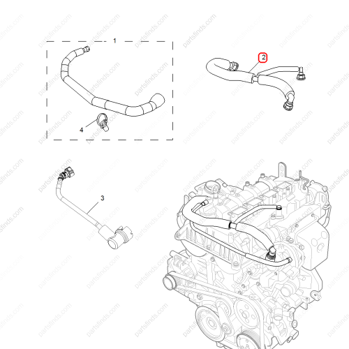 MG Ventilation duct OEM 10207396 FOR  MG6