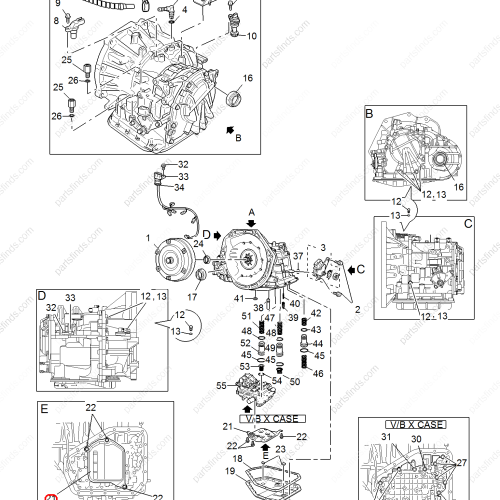 MG Transmission filter OEM 10034249 FOR  MG350 MG5