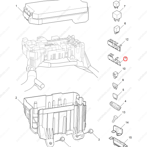 MG Fuses OEM 10367756 FOR  MG6