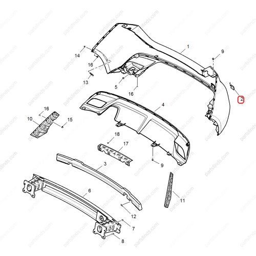 MG Towing Eye Cover OEM 30037994 FOR  MG5