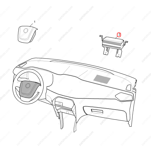 MG Side airbag OEM 10201764 FOR  RX5 MG GS