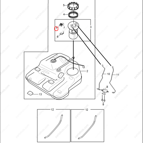 MG Fuel Level Sensor OEM 10385645 FOR  RX5 MG GS