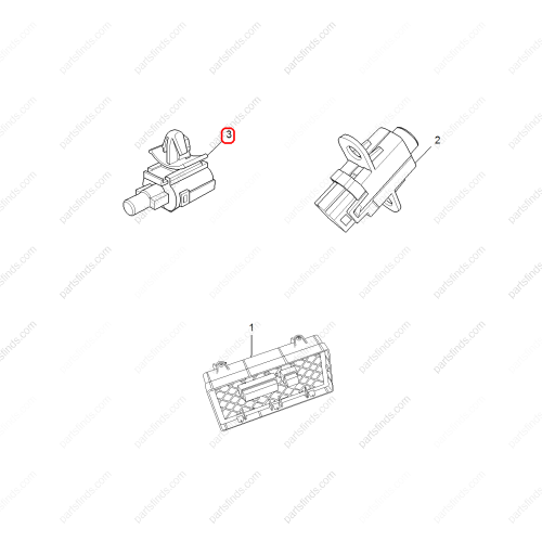 MG Temperature sensor OEM 10062592 FOR  MG GS