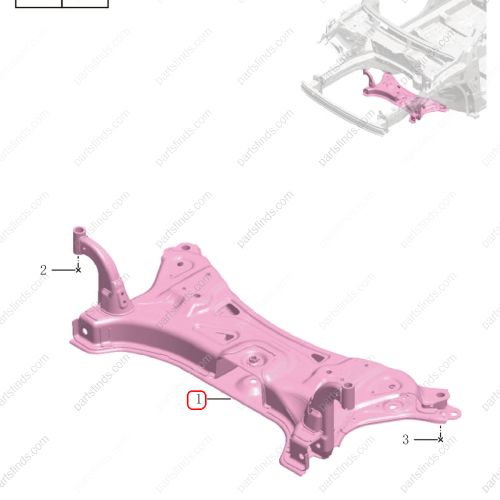 GEELY Front axle OEM 4010011800 / 6600001388 FOR  Coolray