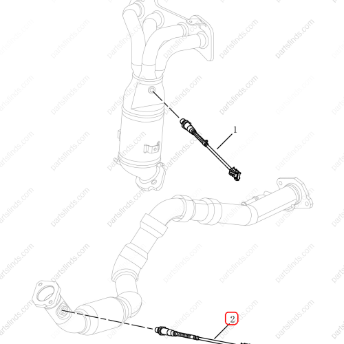 GEELY Oxygen sensor OEM 1016012834 FOR  Emgrand GT