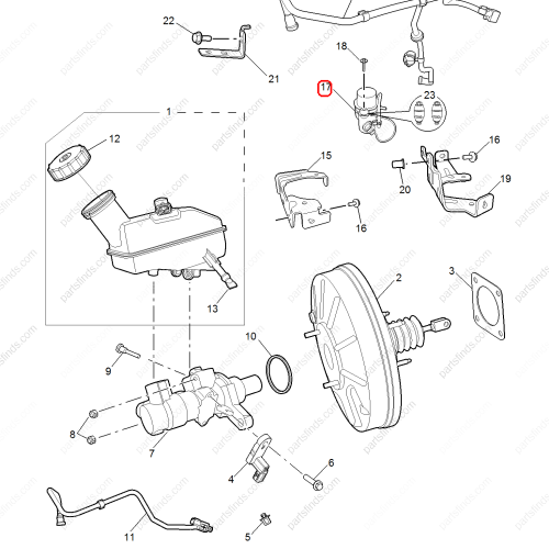 MG Brake vacuum pump OEM 10116202 FOR  MG6 MG5