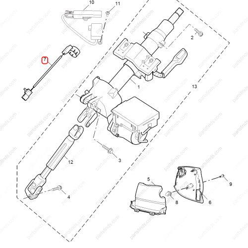 MG Key induction coil OEM 10280084 FOR