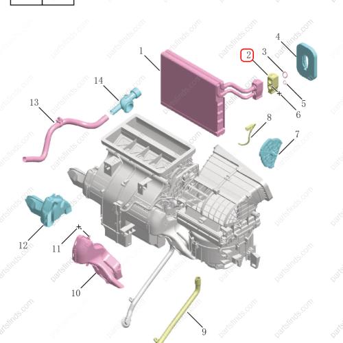 GEELY Expansion valve OEM 8020052700 / 8892832129 FOR  Emgrand