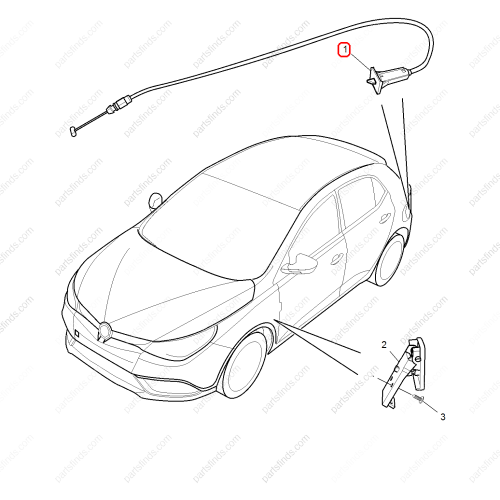 MG Fuel tank cap cable OEM 10050602 FOR  MG5