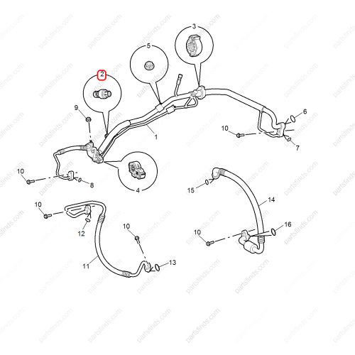 MG Air conditioning pressure sensor OEM 10362882 FOR  MG HS