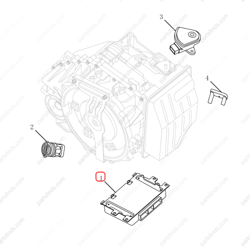 GEELY Transmission Control Unit OEM 2046004400 / 1016073013 FOR  Emgrand GT