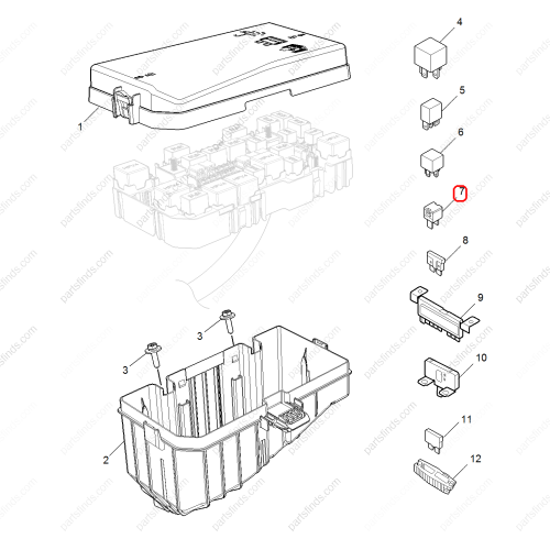 MG Fuses OEM 10523968 FOR  MG HS