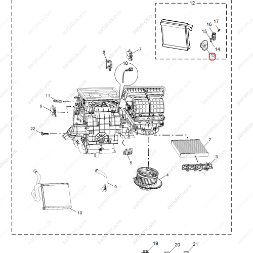 MG Expansion valve gasket OEM 10502984 FOR  MG5 MG GT