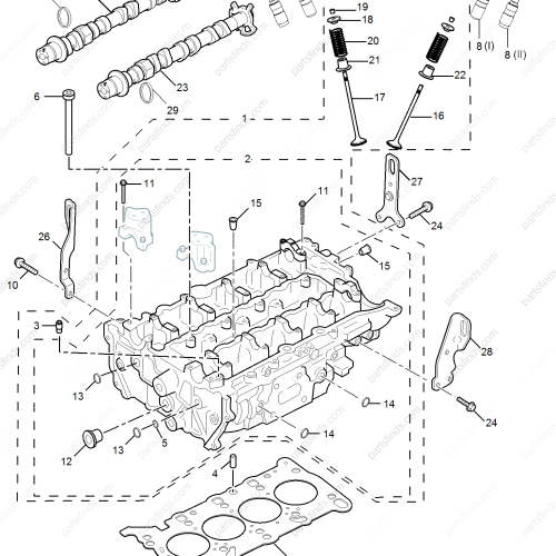 MG Cylinder head gasket OEM 10425896 FOR  MG6 MG5 MG HS MG GT