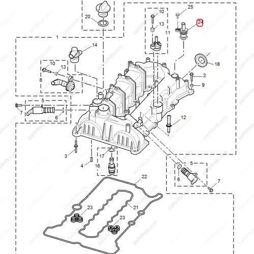 MG Camshaft position sensor OEM 12636947 FOR  RX5