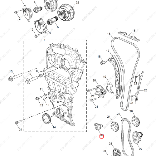 MG Oil nozzle OEM 10526814 FOR  MG5