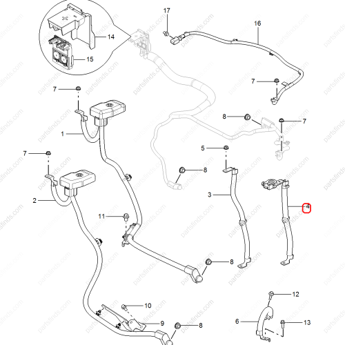 MG Battery cable OEM 10316578 FOR  MG ZS