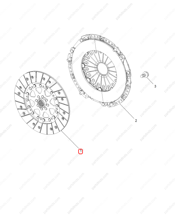 MG Clutch disc OEM 10614323 FOR MG6