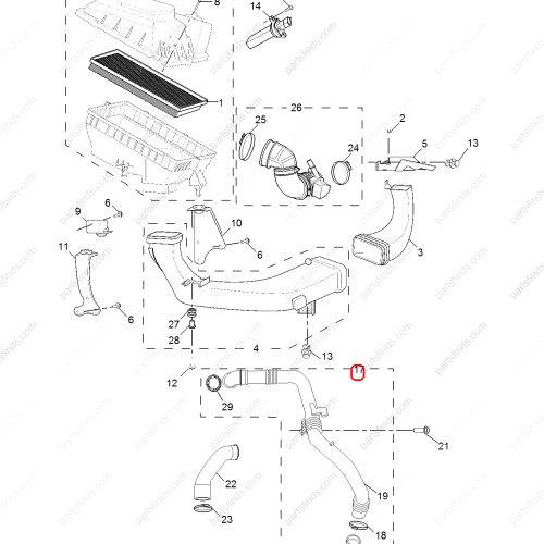 MG Turbocharger pipe OEM 10224540 FOR