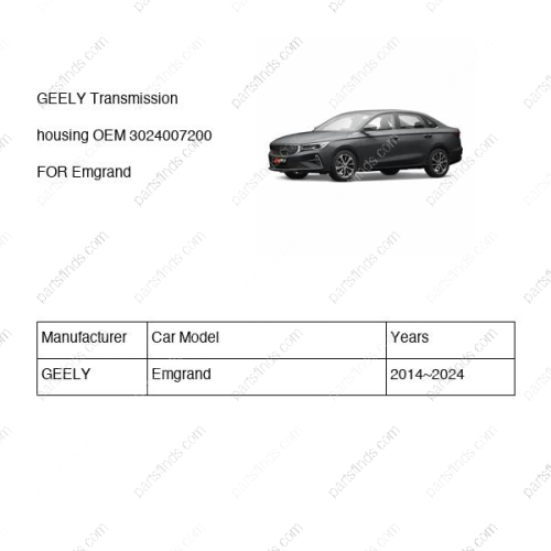 GEELY Transmission housing OEM 3024007200 FOR Emgrand