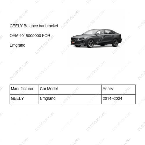 GEELY Balance bar bracket OEM 4015009000 FOR  Emgrand